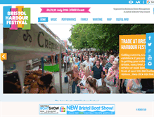 Tablet Screenshot of bristolharbourfestival.co.uk